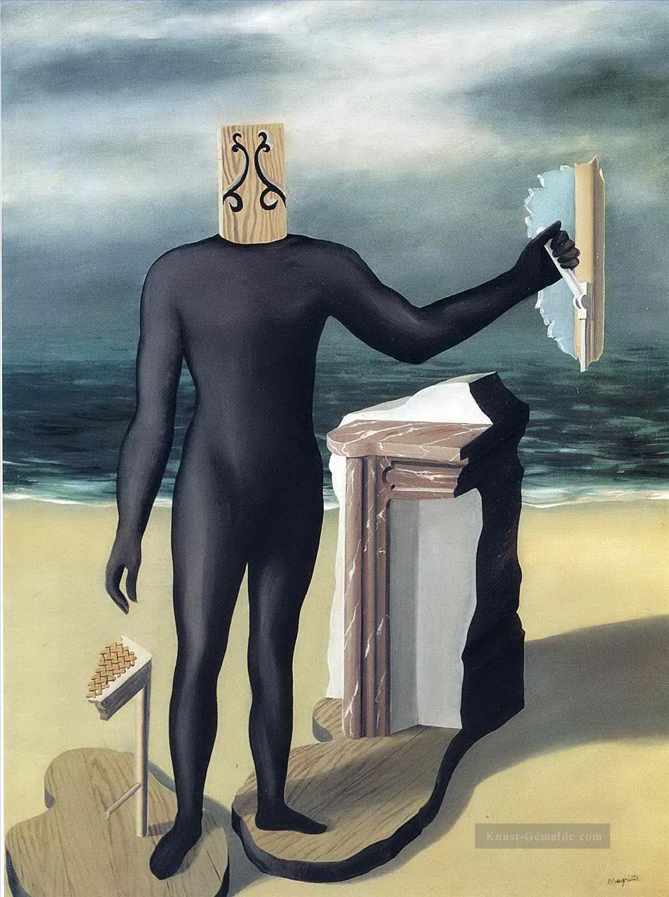 der Mann des Meeres 1927 surrealistische Ölgemälde